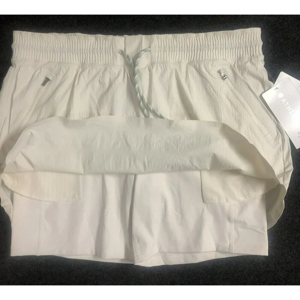 NEW Athleta Trekkie‎ Skort Womens Size 12 Athletic Golf Tennis Lined Stretch